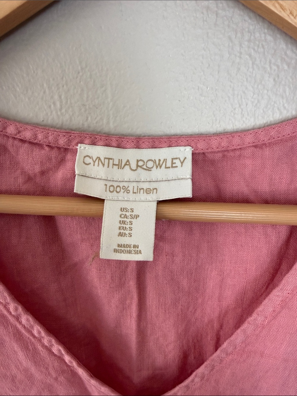 Cynthia Rowley Rose Pink V-Neck Ruffled Hem Mini Dress - Picture 2 of 4